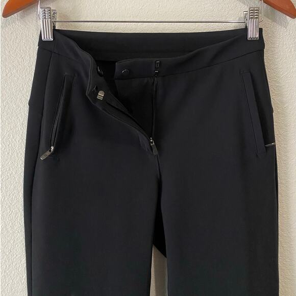 Lululemon On the Move Pant 28" US 2 Black Straight Leg Travel Work Stretch - Picture 5 of 11